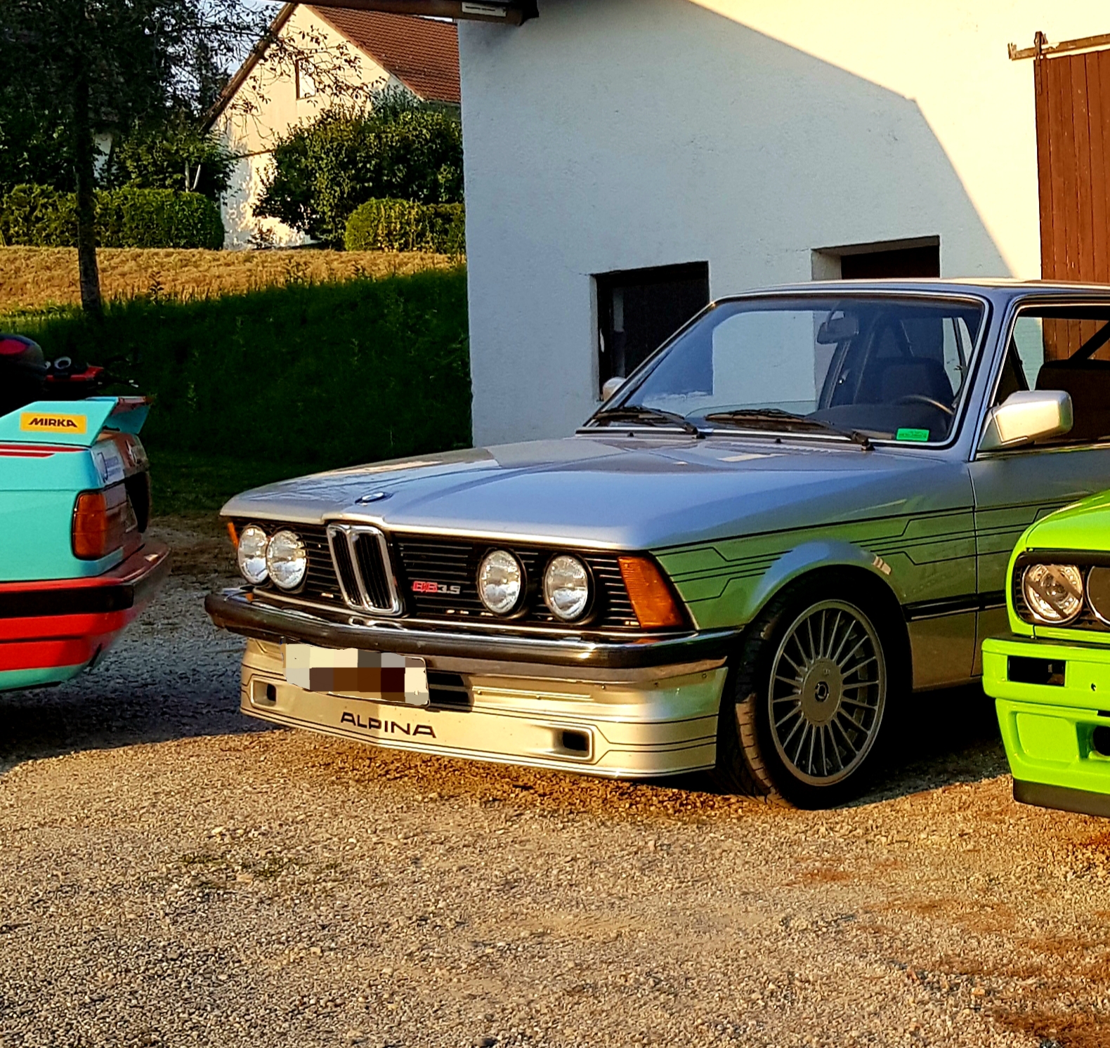 Carbon Frontspoiler für den BMW E21