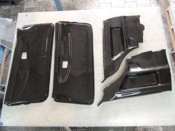 Sichtcarbon-Innenraumverkleidungen / Türverkleidung (Set) für BMW E36 Coupe