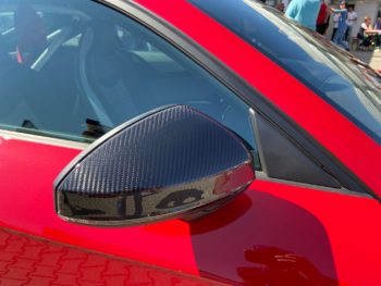 Carbon Spiegelkappen Spiegel Gehäuse für Audi TTRS TT RS