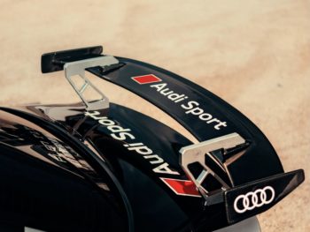 Carbon Heckflügel Wing Alu Füße RS für Audi Sport RS4 (+ andere)